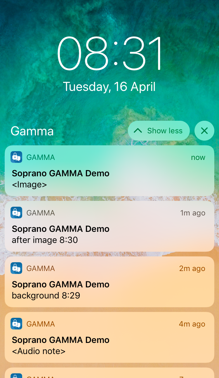 General Mobile Push-Notification Alert
